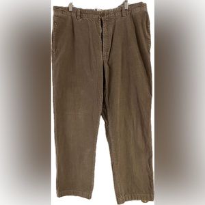 EUC J. Crew corduroy pants, heavy duty, 100 percent cotton, flat front, 36x32